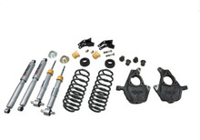 2007-2013 Chevy Avalanche Without Factory Auto Ride Shocks 0" to -4"/4-5" Lowering Kit - Belltech 753SP