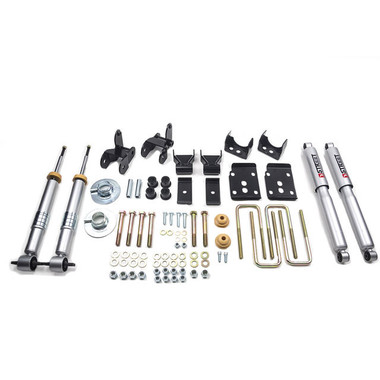 2015-2020 Ford F-150 4WD All cabs (Short Bed) 1" to -3"/4" Lowering Kit - Belltech 1001SP