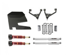 2019-2022 GM 1500 2wd/4wd (Double / Crew Cab) 4" Trail Performance Coilover Lift Kit - Belltech 150212TPC