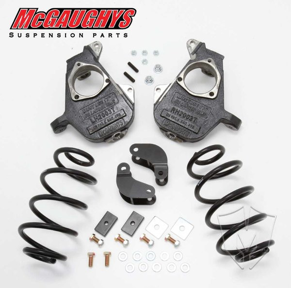 01 06 Chevrolet Tahoe W Auto Ride 2 3 Deluxe Drop Kit Mcgaughys Suspension Superstore