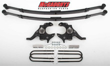 McGaughys GMC S-15 Sonoma 1982-2003 2/4 Deluxe Drop Kit W/Leaf Springs - Part# 93108