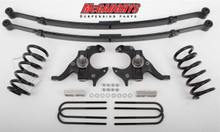 McGaughys GMC S-15 Sonoma Standard Cab 1982-2003 4/4 Deluxe Drop Kit W/Leaf Springs - Part# 93114