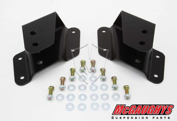 Chevy 4/" Drop Kit Rear Shackles Hangers 1999-2006 Silverado GMC Sierra 1500