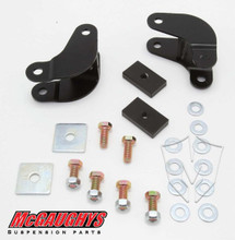 2001-2015 Chevy Suburban Rear Shock Extenders - McGaughys 33070 (Installed)