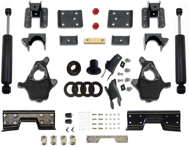 2007-2013 GMC Sierra Extended Cab 1500 2wd 5/7, 5/8 & 5/9 Deluxe Drop Kit - 34057