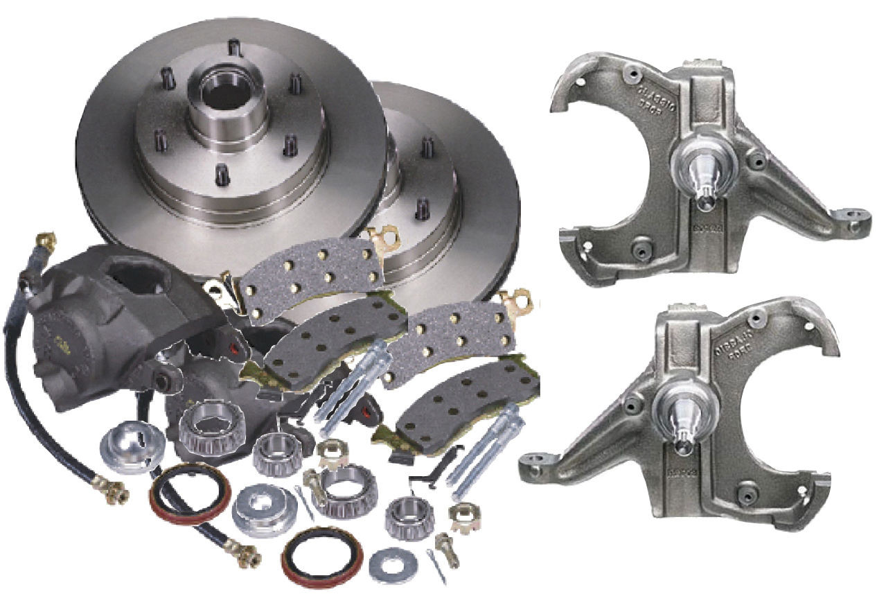 Complete Front Brake Drum Hardware Kit for Ford F-250 Pickup Truck 1965-1966 ALL