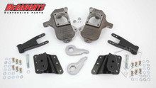 2001-2010 Chevy/GMC 2500/3500 HD W/ 6 Hole Hangers 3/5" Deluxe Drop Kit - McGaughys 33084