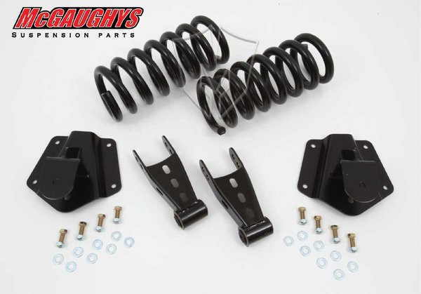 McGaughys Deluxe SUV 2/4 Lowering Suspension Kit Heavy Duty Disc Brakes 2WD 33145