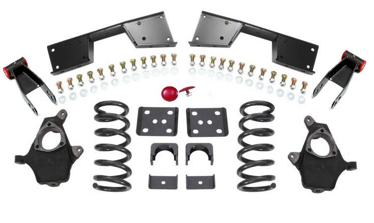 Hardware Kit for using 17" rims with Drop Spindles 1999-2018 Silverado Sierra