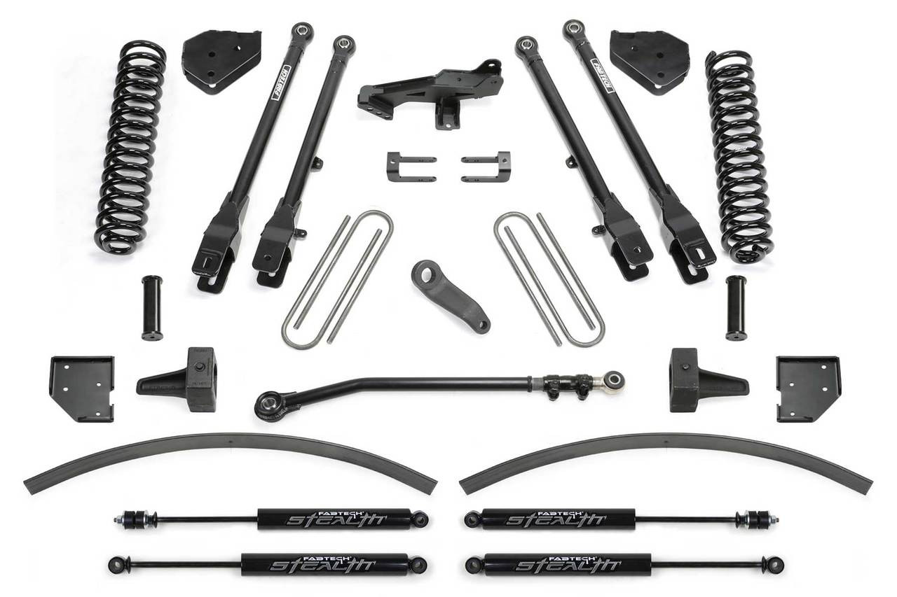 Fabtech FTS22034 8 Rear Suspension Kit for Ford F250 