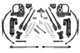 2005-2007 Ford F-250 / F-350 4wd 10" 4 Link Lift Kit W/ Dirt Logic 4.0 Coilovers - Fabtech K2041DL