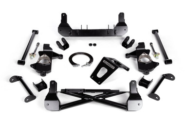 2014-2016 Chevy & GMC 1500 2wd W/ Cast Steel Arms W/ Stabilitrak 7"-9" Lift Front Suspension Kit - Cognito 110-K0526