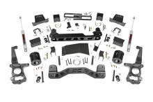 2015-2020 Ford F-150 4WD 6" Lift Kit W/ Rear N3 Shocks - Rough Country 55730