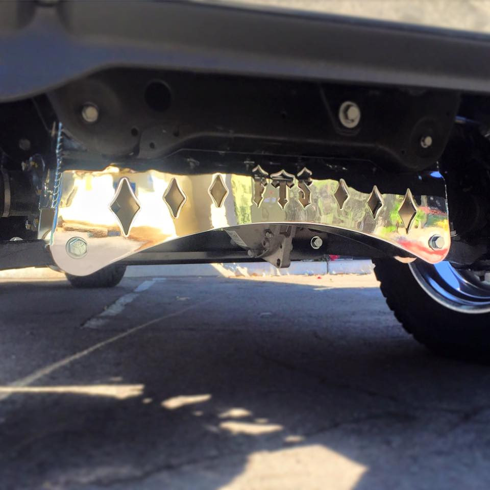 Chrome Front Crossmember Upgrade For Full Throttle Lift Kits *** For
