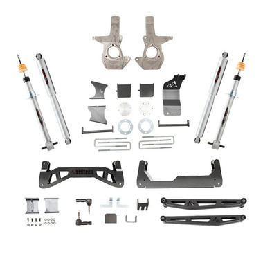 2014-2018 GM 1500 2/4wd  W/ Alum & Stamped Arms 7-9" Adjustable Lift Kit - Belltech 150203TP