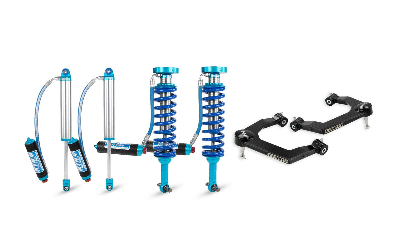 King Shock Kit Series, Remote Reservoir W/Adjusters,19On Silverado Trail Boss/Sierra AT4