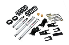 1990-1996 Chevy C2500 2WD (Extended Cab) 2/4" Lowering Kit w/ Street Performance Shocks - Belltech 720SP