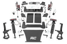 2019-2023 Chevy & GMC 1500 Trail Boss & AT4 4wd 4" Lift Kit W/ Vertex Coilovers - Rough Country 27550