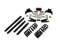 1987-1996 Ford F150 Extended Cab (2WD) 2/4" Lowering Kit w/ Nitro Drop 2 Shocks - Belltech 926ND