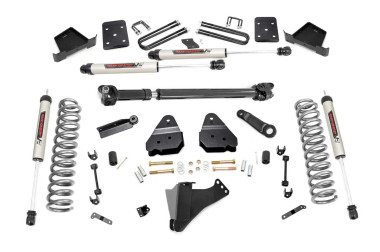 2017-2019 Ford F-250 Super Duty 4WD 4.5" Lift Kit w/ V2 Shocks- Rough Country 55071