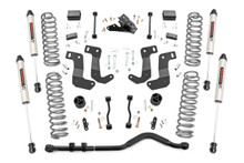 2018-2022 Jeep Wrangler JL Unlimited 4WD 3.5" Lift Kit w/ V2 Shocks - Rough Country 66870