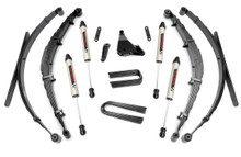 1999-2004 Ford F-250/350 Super Duty 4WD 6" Lift Kit W/ V2 Shocks - Rough Country 49770