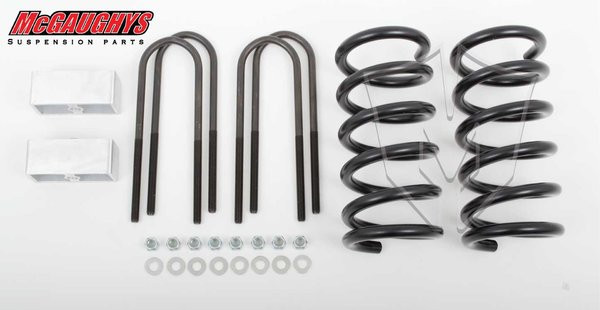 McGaughys Deluxe 2//3 Lowering Suspension Kit 2WD Truck SUV 33104