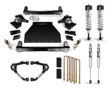 2007-2018 Chevy & GMC 1500 2WD/4WD 6" Performance Lift Kit w/ FOX 2.0 Shocks - Cognito 210-P0960