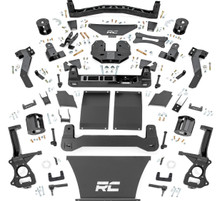 2021-2023 Chevy Tahoe W/O Adaptive Ride Control 6" Suspension Lift Kit - Rough Country 11100BOX2