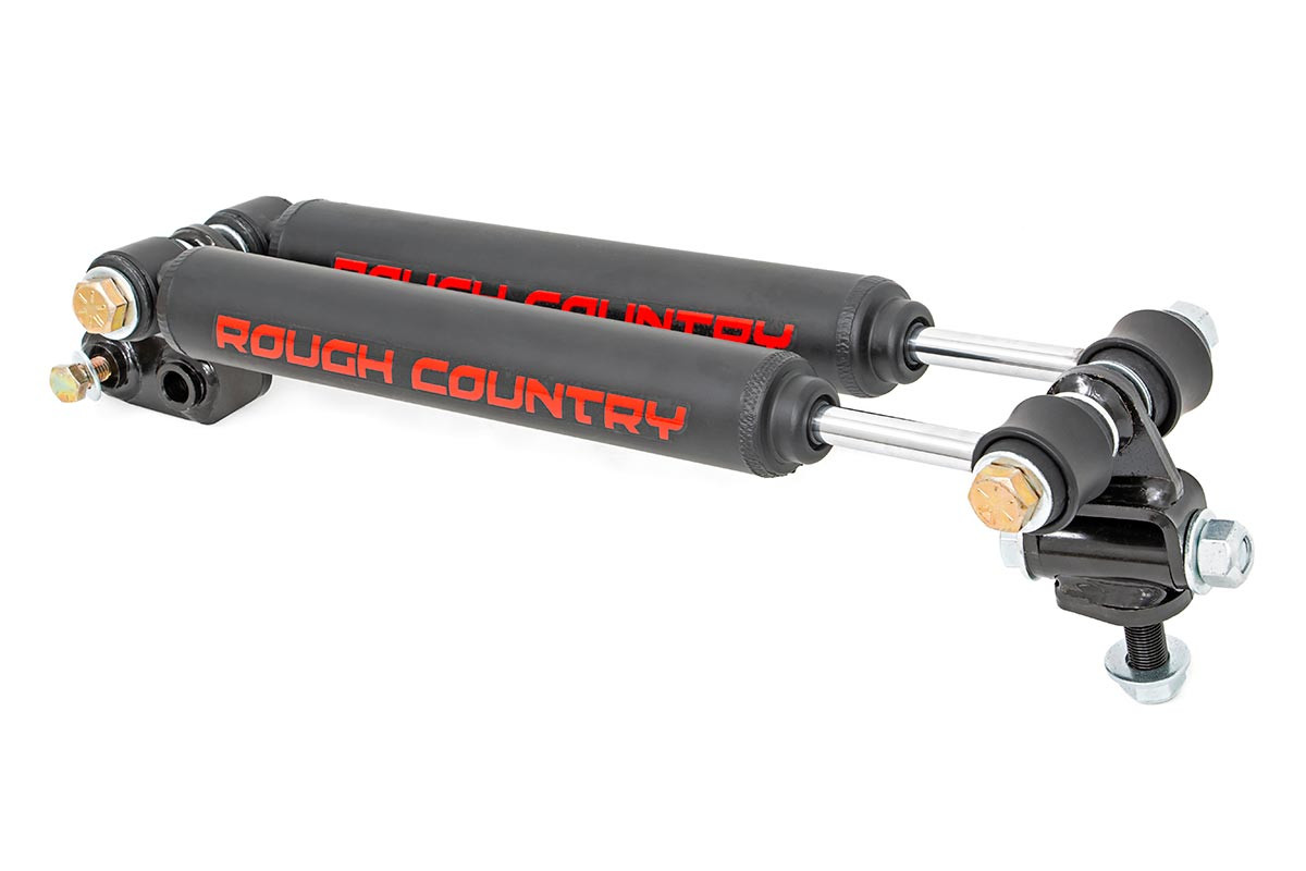Rough Country N3 Single Steering Stabilizer for 07-18 Wrangler JK 8731830 for sale online