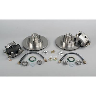 McGaughys Buick Grand Sport 1964-1972 Front Disc Brake Kit For Drop Spindles; 5x4.75" Bolt Pattern - Part# 63205