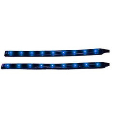 Vision X HIL-FM6B 6" Blue Flexible LED Light Bar - Pack of 2