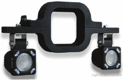 SOLSTICE SOLO TRAILER HITCH MOUNT FOR 2 LIGHTS
