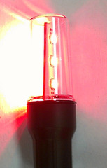 LED Buggy Whip Light (BA15S) Red - Vision X CXA-BA15SR 9130545