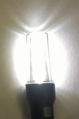 LED Buggy Whip Light (BA15S) White - Vision X CXA-BA15SW 9130637