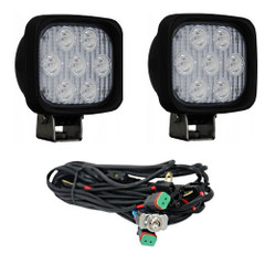 Vision X XIL-UMX4410KIT 4" Square Utility Market Xtreme LED Work Light Kit (10 Degree)