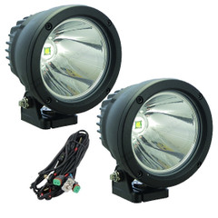 Euro Beam Cannon LED Light Kit. 2 Light Cannons, Two Removable Euro-Beam Covers and a Free Wire Harness CTL-CPZ110