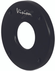 3.68" ROUND FLUSH MOUNT ADAPTER FOR SOLSTICE SOLO. Vision X XIL-SFLUSH