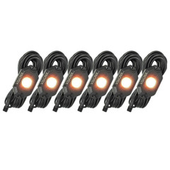 6 Pod LED Rock Light Kit, Amber HIL-RL6A  9929361