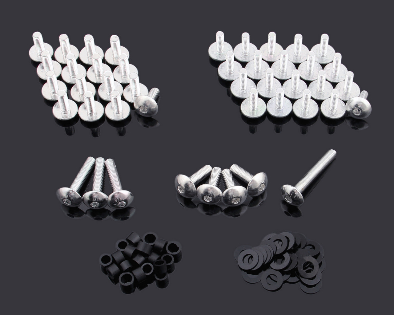 Round Fairing Bolt Kit for Honda CBR 600 F4i (20012007), CBR 600 F4