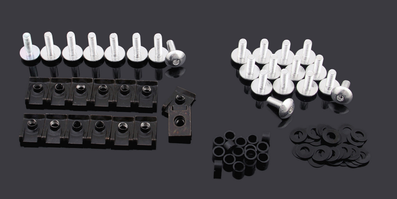 Round Fairing Bolt Kit for Yamaha YZF R1 (20002001) Mad