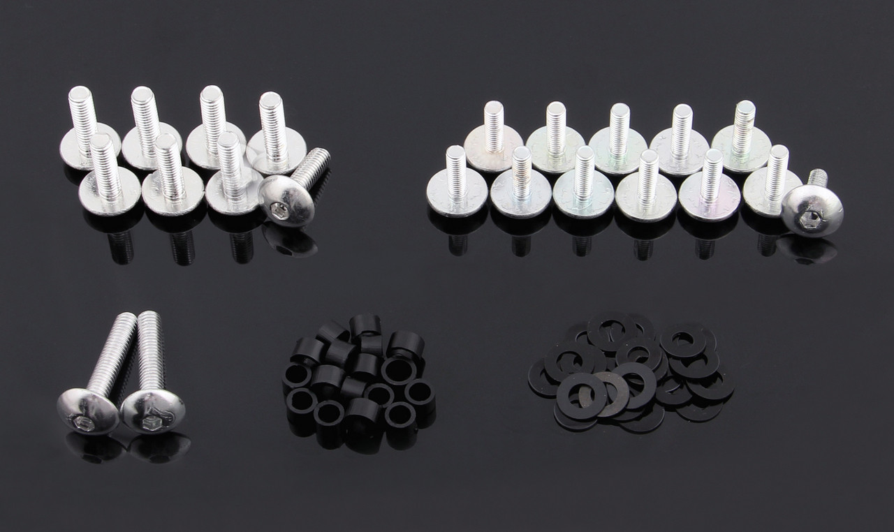 Round Fairing Bolt Kit for Kawasaki Ninja ZX 6R / 636 / ZX6 RR (2003