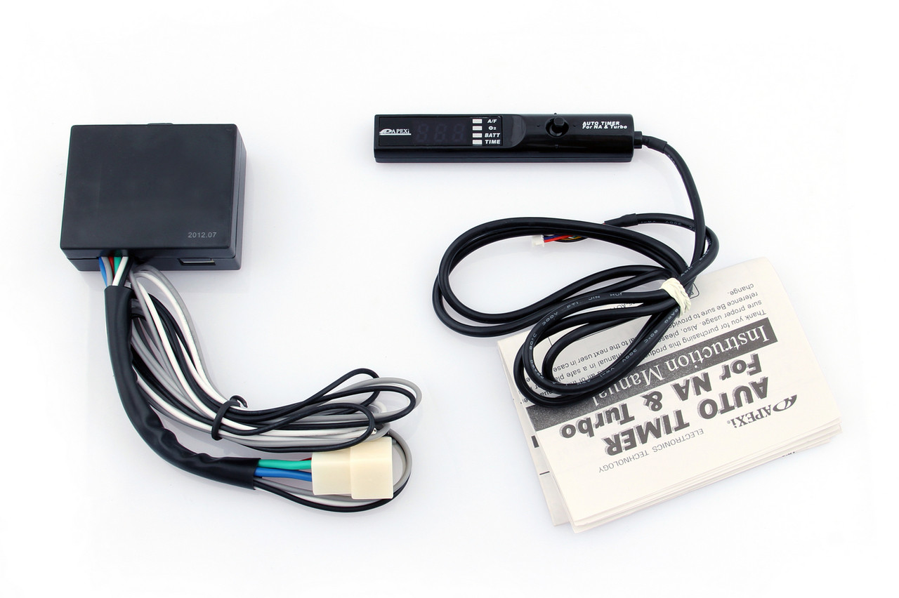 Universal Apexi Auto Timer NA & Turbo Black Pen Control w/ BLUE Digital