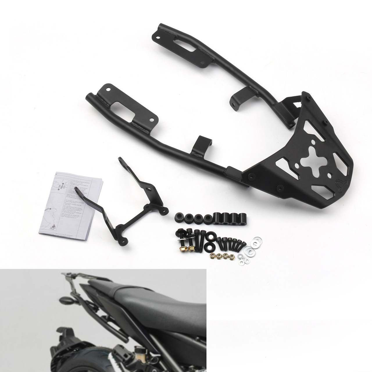 yamaha mt 09 luggage rack