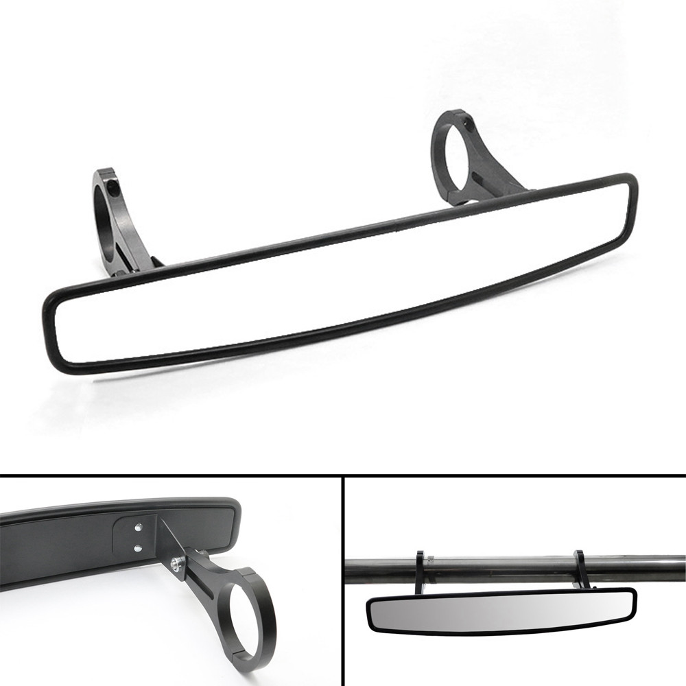 Utv Rear View Mirror >> 1 75 Utv Wide Rear View Mirror For Round Roll Bar Polaris Rzr Xp 4 Utv Rear View Mirror >> 1 75 Utv Wide Rear View Mirror For Round Roll Bar Polaris Rzr Xp 4