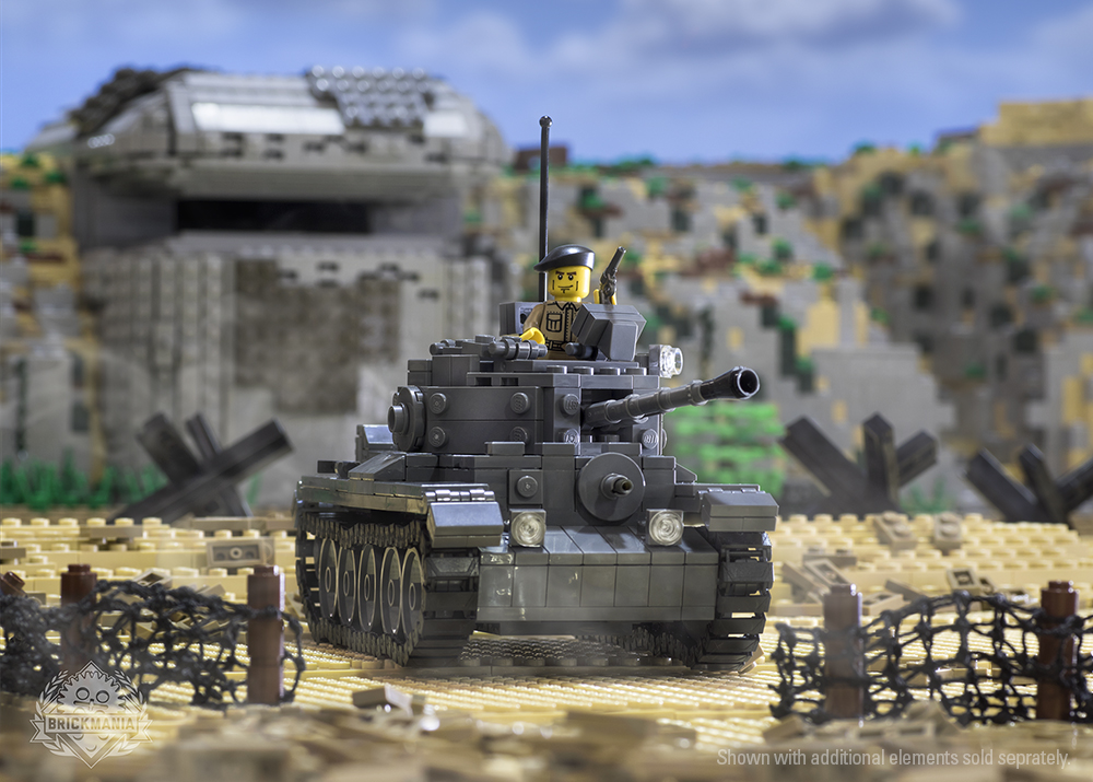 A27M Cromwell IV - British Cruiser Tank - Brickmania Toys