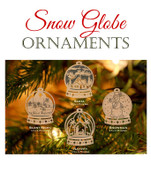 Snow Globe Christmas Ornaments