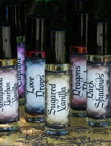 Sugared Vanilla . Alchemy Perfume Potion . Roll-On Perfume Oil