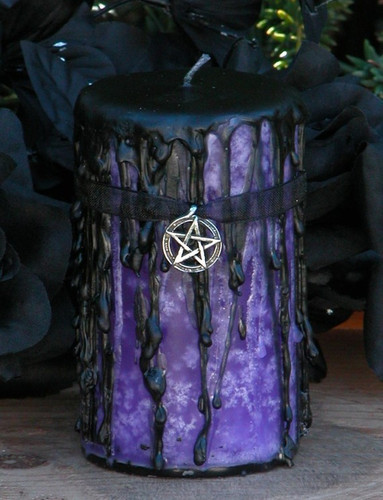 *Queen of the Witches . Hekate Magick Candle Pillar . Spirit Workings, Psychic Awareness, Divination, Transformation, Personal Growth