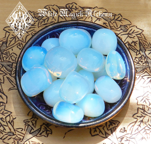 Opalite Tumbled Gemstones Large Jumbo Healing